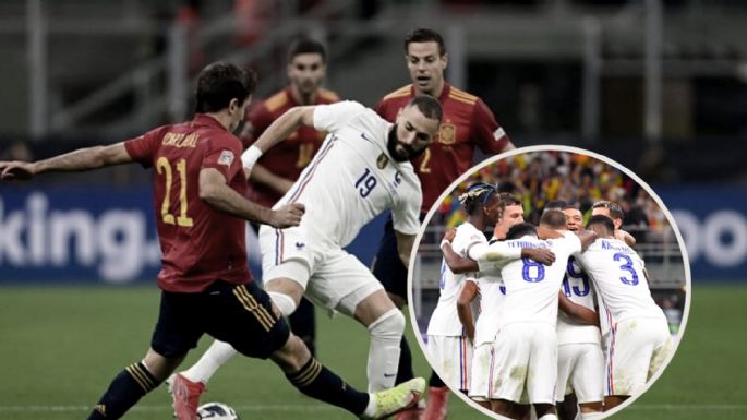 Con jerarquía y polémica: Francia le dio vuelta el partido a España y gritó campeón