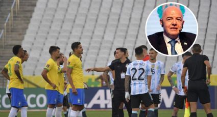 “No puede pasar”: Infantino habló del polémico partido entre la Selección Argentina y Brasil