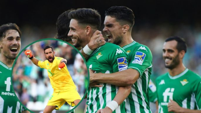 Festejo doble: Claudio Bravo fue clave en la victoria del Betis y alcanzó una marca histórica