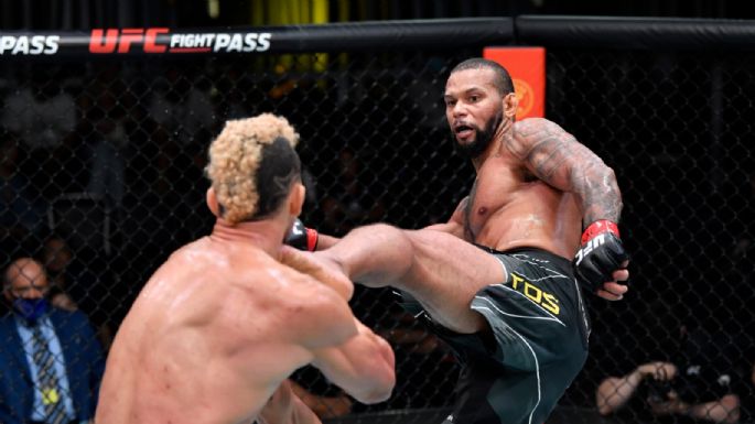 UFC Vegas 38: Thiago Santos quebró su mala racha ante Walker y fue el gran ganador de la velada