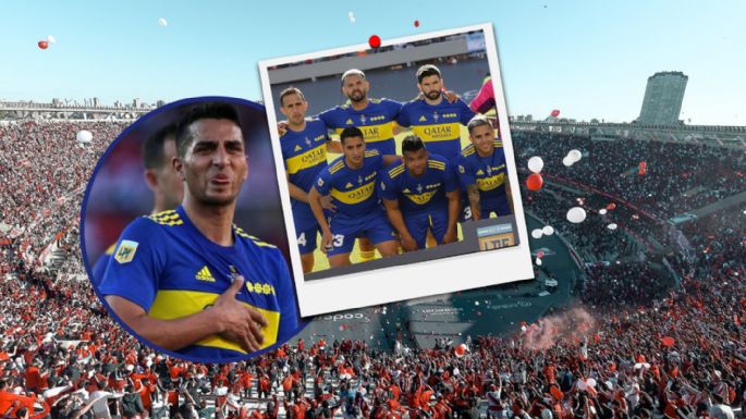 Polémicos gestos: dos jugadores de Boca en la mira por incitar al público rival en el Superclásico