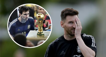 Nuevamente cerca: la frase de Lionel Messi tras encontrarse con la Copa del Mundo