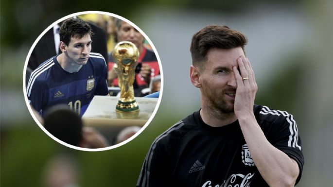 Nuevamente cerca: la frase de Lionel Messi tras encontrarse con la Copa del Mundo