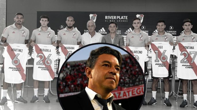 Relegado por Gallardo, desestimó sondeos: "No escuchés a nadie, quiero triunfar en River"