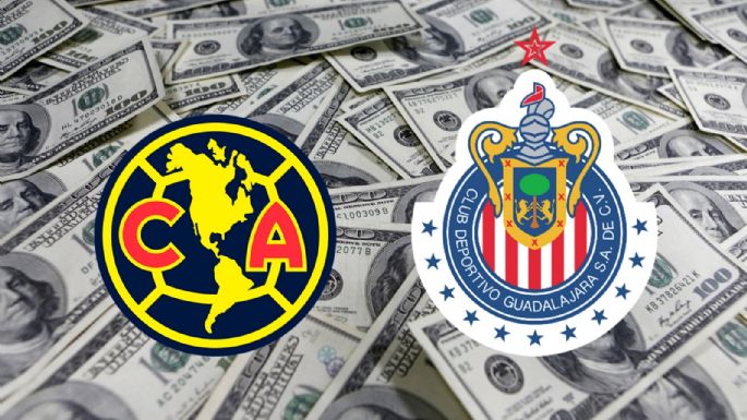 Club América o Chivas: cuál de los dos cuenta con los futbolistas mejores pagos de México