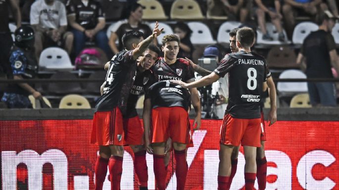 Cada vez más cerca: River ganó gracias a su goleador y un Armani implacable