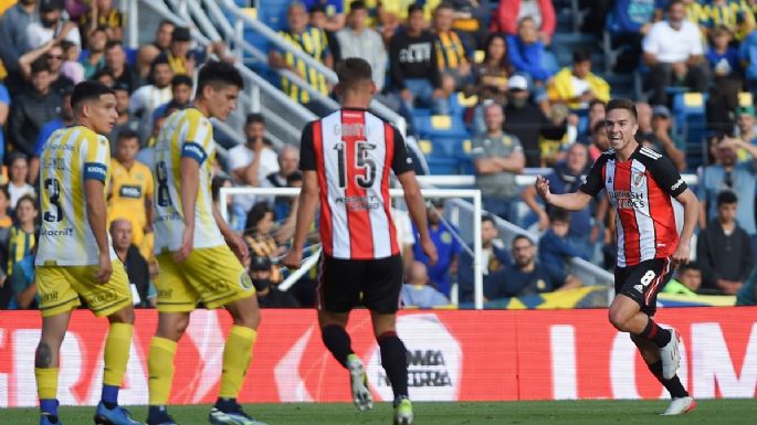 Los golazos del campeón: River empató contra Central por la pegada de Palavecino