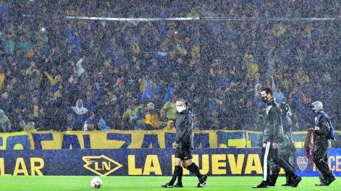 Postergado por la lluvia: cuándo juegan Boca y Newell's en La Bombonera