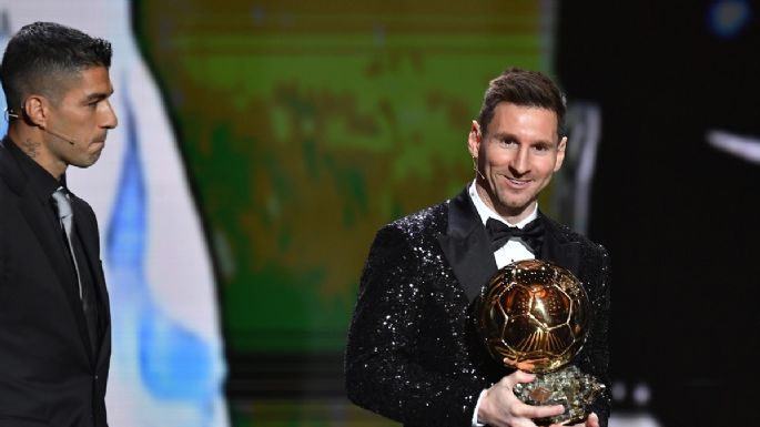 Llegó el séptimo: Lionel Messi ganó el balón de oro y realizó un pedido nunca antes visto