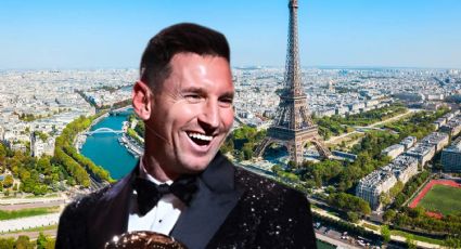 Rendido a sus pies: el sorprendente homenaje a Lionel Messi en la Torre Eiffel tras el Balón de Oro