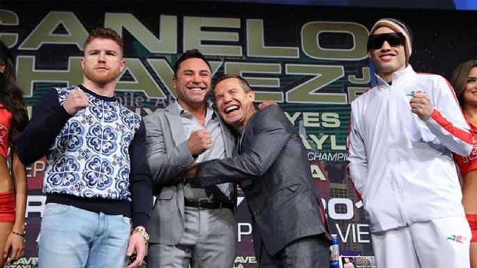 Nadie lo esperaba: el ranking en el que Óscar de la Hoya superó a Canelo y Chávez