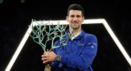 Se cobró revancha: Novak Djokovic venció a Daniil Medvédev en París y alcanzó un nuevo récord