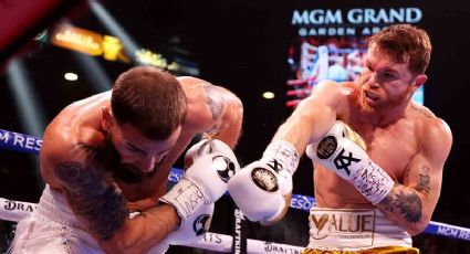 Qué se dijeron: así fue el diálogo entre Canelo Álvarez y Caleb Plant durante el combate del sábado