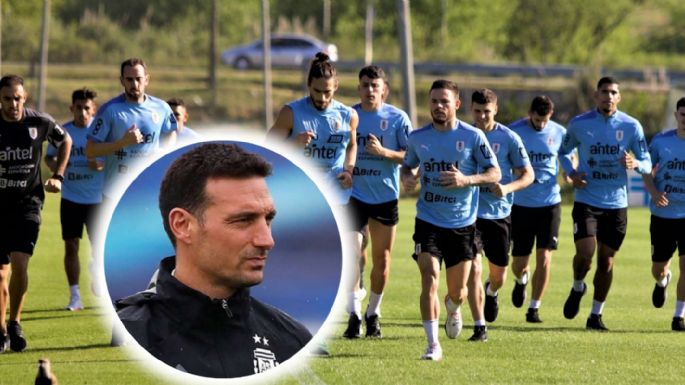 Atento Scaloni: el equipo con sorpresas que prepara Uruguay para recibir a la Selección Argentina