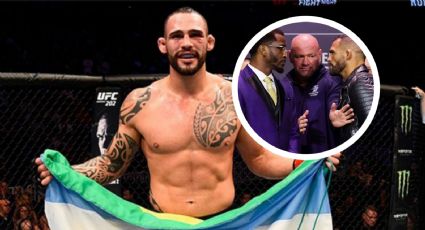 Tensión en la previa: el cruce entre Santiago Ponzinibbio y Geoff Neal