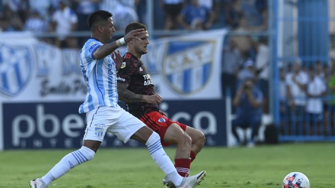 Lo salvó Julián Álvarez: River cosechó un empate con Atlético Tucumán en el cierre del torneo