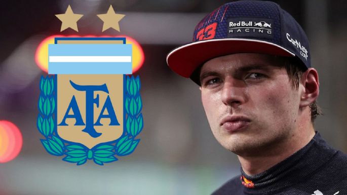 Lo que todos querían saber: Verstappen y su historia con la camiseta de la Selección Argentina