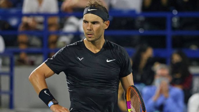 Sigue sin acumular triunfos: Rafael Nadal se despidió de Abu Dhabi con otro marcador en contra