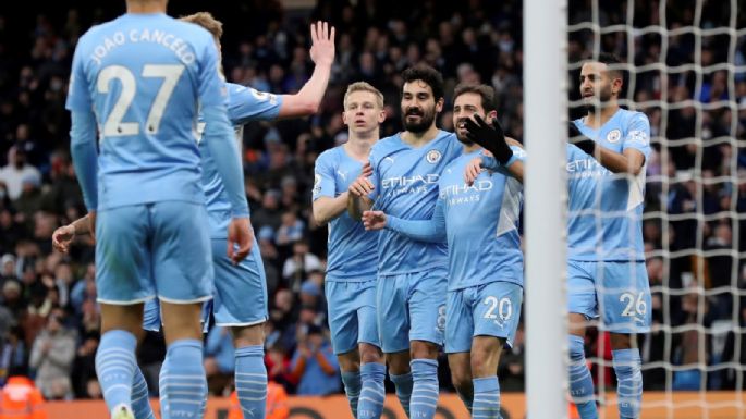 Lluvia de goles: Manchester City se impuso en un verdadero partidazo ante Leicester y sigue líder