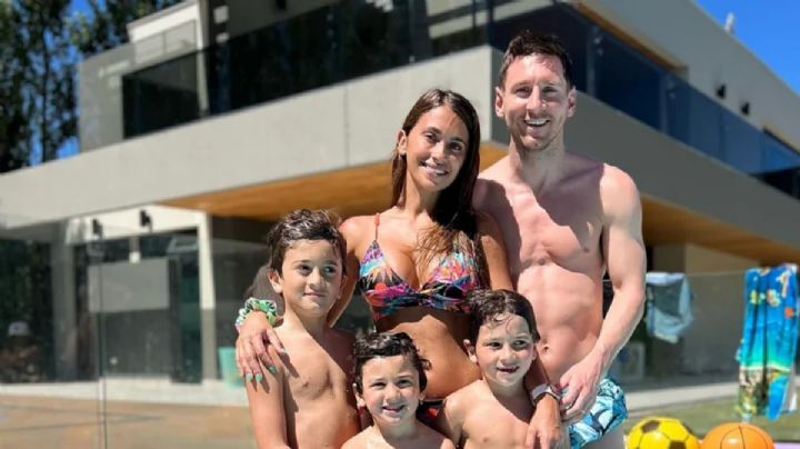 Vacaciones en Rosario: el look de Lionel Messi y su familia que fue furor en las redes