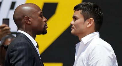 No se quedó callado: la comparación que hizo Floyd Mayweather sobre el Chino Maidana