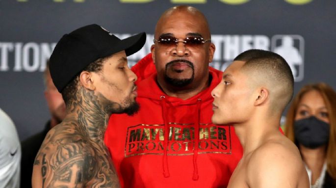 Gervonta Davis enciende la chispa: así fue el pesaje con Isaac Cruz para la pelea de este domingo