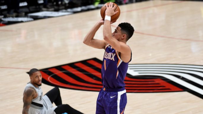 Devin Booker se destacó en el costoso triunfo de Phoenix Suns ante Portland Trail Blazers