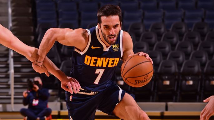 Tras cumplir el protocolo, Facu Campazzo vuelve a la cancha en la visita de los Nuggets a Grizzlies