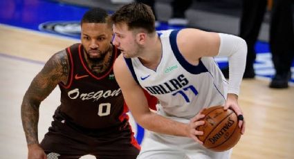 Luka Doncic y Damian Lillard volvieron a verse las caras y brindaron un partidazo