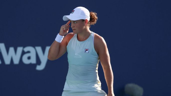 Fue solo un susto: Ashleigh Barty casi deja sin campeona defensora al Master 1000 de Miami