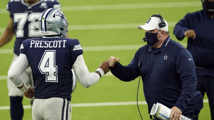 El entrenador de Dallas Cowboys reaccionó de forma insólita al acuerdo entre Dak Prescott y el equipo