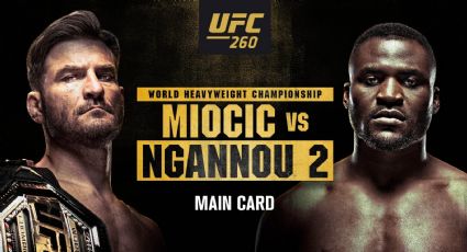 UFC 260: Así llegan Miocic y Ngannou al combate por el cinturón de peso pesado