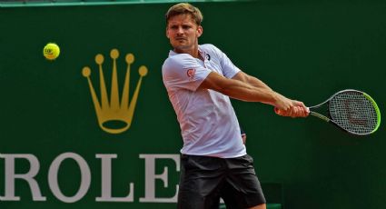 Masters de Montecarlo: David Goffin sorprendió a un campeón de Grand Slam en el partido inaugural