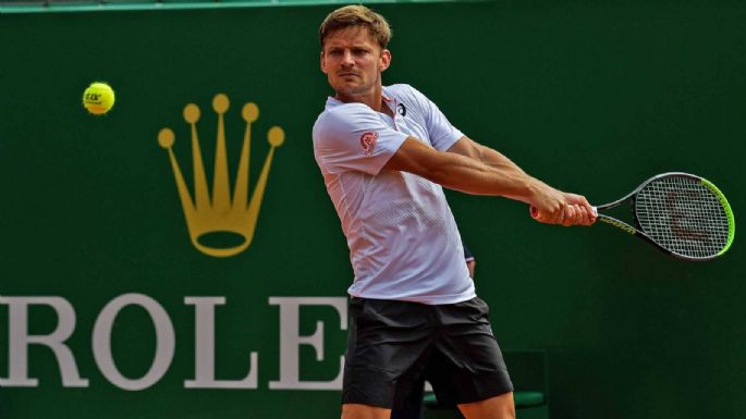 Masters de Montecarlo: David Goffin sorprendió a un campeón de Grand Slam en el partido inaugural