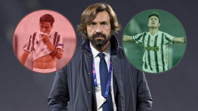 Pirlo habló del futuro de Dybala y no aseguró su continuidad en Juventus