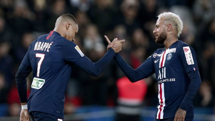 Neymar le envió un mensaje a Mbappé en la previa de un partido crucial para el PSG