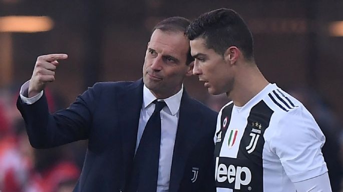 Durísimo contra Cristiano: se filtraron las palabras de Allegri antes de ser despedido de Juventus