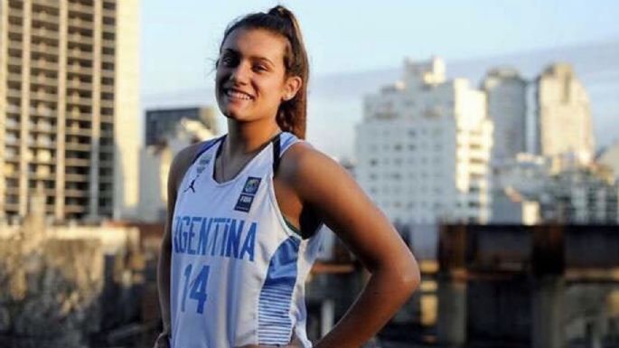 Florencia Chagas se convirtió en la primera argentina elegida para jugar en la WNBA