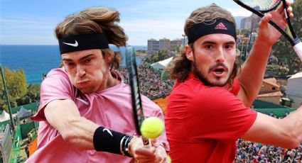 Tsitsipás versus Rublev, la increíble final que tendrá el Masters de Montecarlo