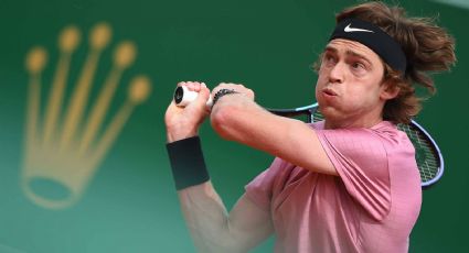 Sentimientos encontrados: Andrey Rublev hizo el balance de su semana en el Masters de Montecarlo