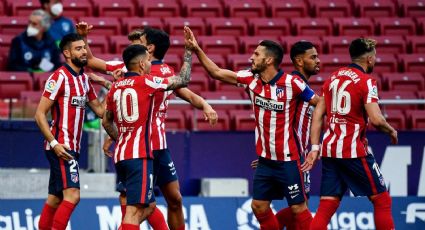 El Atlético de Madrid goleó y respira tranquilo