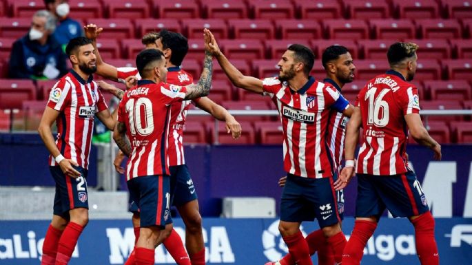 El Atlético de Madrid goleó y respira tranquilo