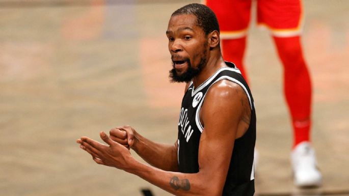 Preocupación en Brooklyn Nets por una nueva lesión de Kevin Durant