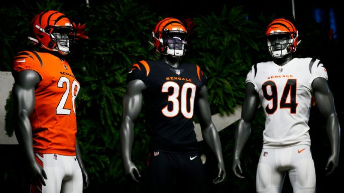 Los Cincinnati Bengals dejaron a sus fanáticos boquiabiertos con el nuevo uniforme