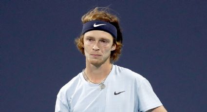 De no creer: Andrey Rublev tuvo todo en contra en las semifinales del Master 1000 de Miami