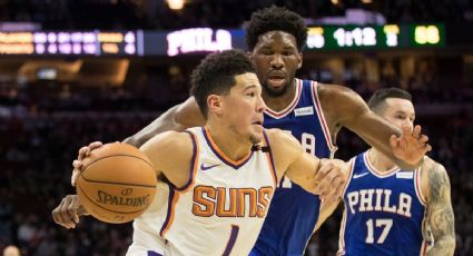 Suns y 76ers jugaron un partido de película: Embiid y el casi triple de la década