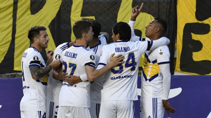 Perfección absoluta: el volante de Boca que marcó un récord histórico en la Libertadores