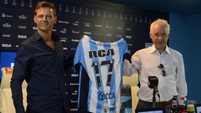 Encamina su regreso: el guiño de Diego Cocca que ilusionó a todos los hinchas de Racing