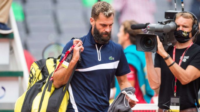 Benoit Paire nuevamente en medio del escándalo: fue sancionado por la Federación Francesa de Tenis