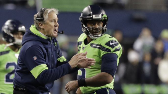 "Está en un buen lugar": el entrenador de los Seattle Seahawks habló sobre el presente de Wilson